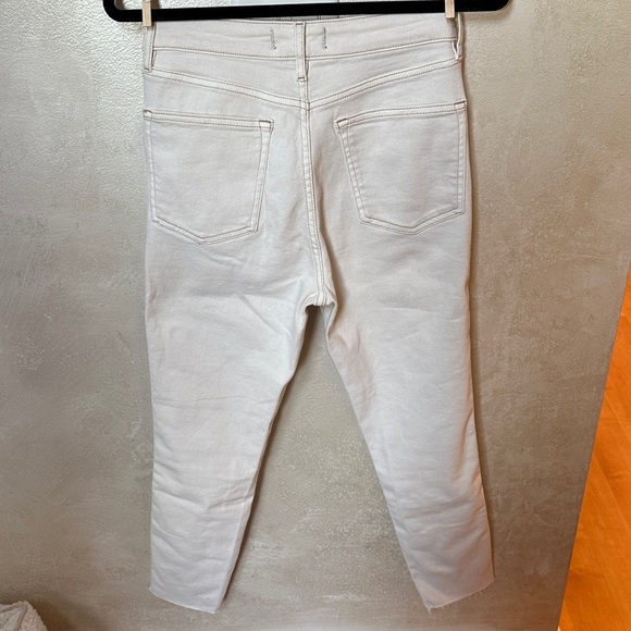 We The Free Off-White Ankle Jeans - Picture 4 of 6